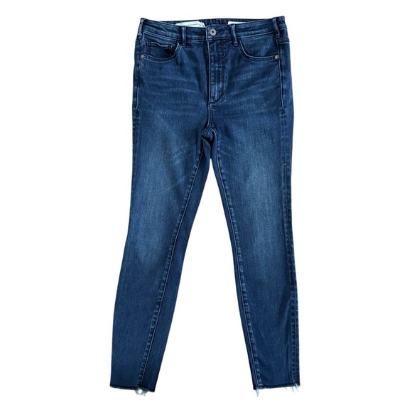 Pilcro and the Letterpress Anthropologie ultra High rise Skinny Jeans 28 #752 - Picture 1 of 13